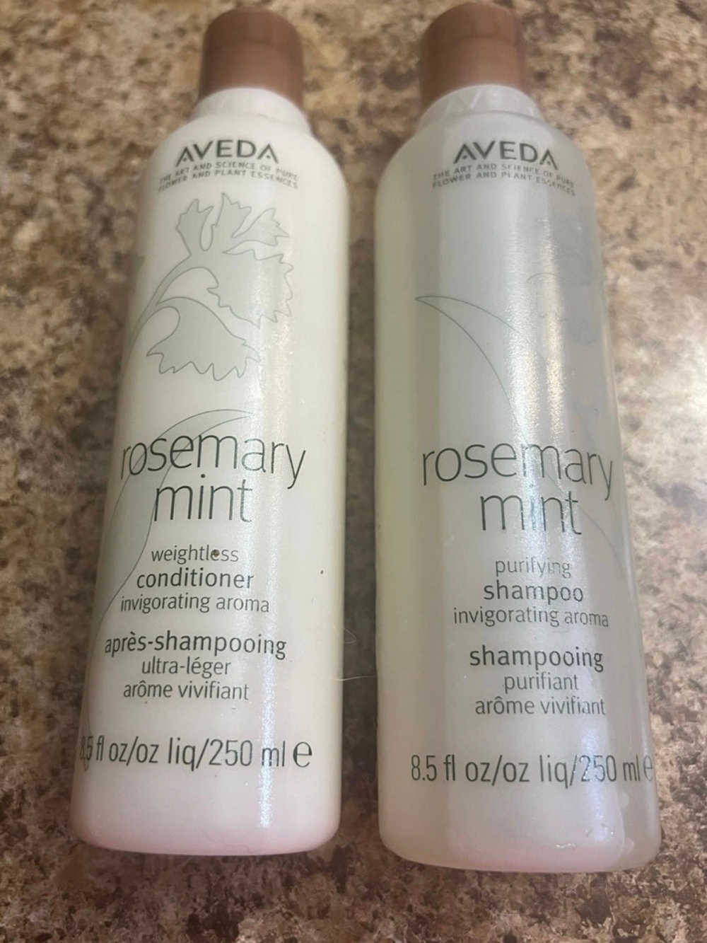 Aveda Rosemary Mint Shampoo & Conditioner Set, Brand New Sealed!